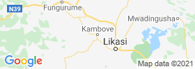 Kambove map